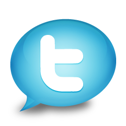 Twitter Blue Icon 256x256 png